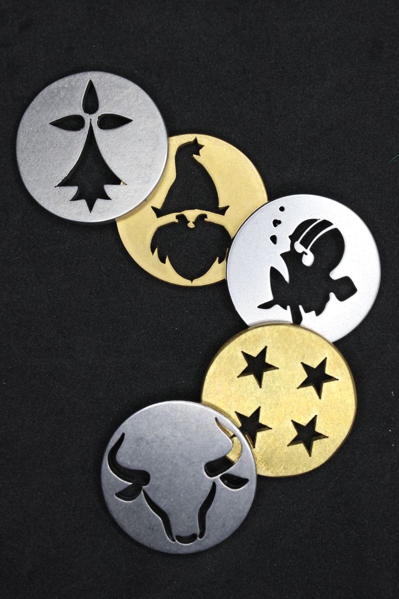 Token, marqueurs et aides de jeux